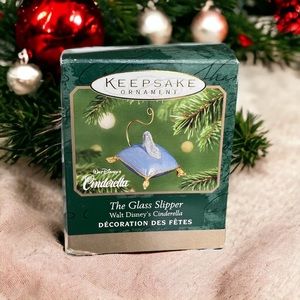 Hallmark Disney Cinderella The Glass Slipper Miniature 2001 Christmas Ornament